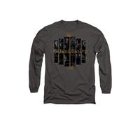Marvel Thunderbolts Team Asterisk Long Sleeve T-Shirt, Charcoal | Size: 2XL Marvel Charcoal 2XL
