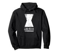 Marvel Thunderbolts Yelena Belova Black Widow Logo Pullover Hoodie