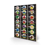 Marvel (Timeline of Ages Design 20 x 29.5 x 1.2cm MDF Wall Art Panel