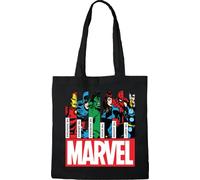 Marvel Tote Bag Avengers, reference: BWMARCOBB002, black, 38 x 42 cm