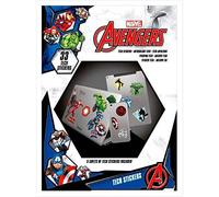 Marvel TS7404 Self-Adhesive Avengers Set, 33 Pieces, Multi-Coloured