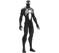 Marvel Ultimate Spiderman Black Suit Figure Titan Hero Series 12" - NEW BOXED