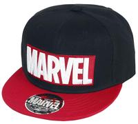 Marvel Unisex_Adult Logo Beanie Hat One Size Black