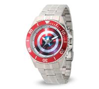 MARVEL Unisex-Adults Analog Quartz Watch with Stainless Steel Strap WMA000008