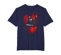 Marvel Universe Blade Faces T-Shirt, Men's Big and Tall, Navy Blue, 3X Tall