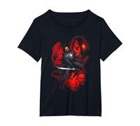 Marvel Universe Blade Faces T-Shirt, Women's Plus, Black, 6X