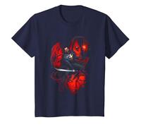 Marvel Universe Blade Faces T-Shirt, Youth, Navy Blue, Small