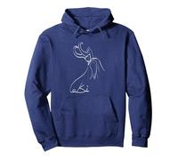 Marvel Universe Loki Lines Pullover Hoodie, Adult Unisex, Navy Blue, Large
