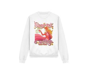 Marvel Universe Scarlet Witch Hero Vibes Sweatshirt, White White