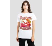 Marvel Universe Scarlet Witch Hero Vibes T-Shirt, White White