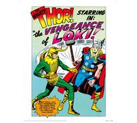 Marvel Vengenance Of Loki Comic Print