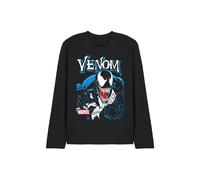 Marvel Venom Antihero Long Sleeve T-Shirt in Black | Size: 2XL Marvel Black 2XL