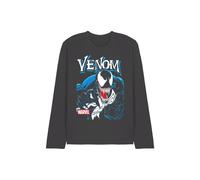 Marvel Venom Antihero Long Sleeve T-Shirt in Grey | Size: Medium Marvel Grey M