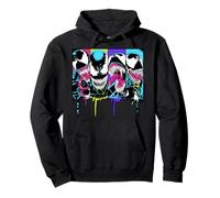 Marvel Venom Colorful Dripping Comic Panel Pullover Hoodie