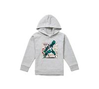 Marvel Venom Comic Youth Kids Pull-Over Hoodie, Athletic Heather in Grey | Size: 5-6 Years Marvel Grey 5-6 Years