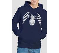 Marvel Venom Emblem Hoodie In Navy Navy M