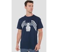 Marvel Venom Emblem T-Shirt in Navy | Size: XL Marvel Navy XL