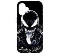 Marvel Venom: Let There Be Carnage Eddie Brock Black Case for iPhone 16