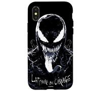 Marvel Venom: Let There Be Carnage Eddie Brock Black Case for iPhone X/XS