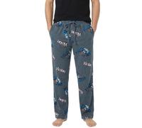 Marvel Venom Spider-Man Logo All Over Lounge Pants, Slate, XXL