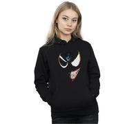 Marvel Women's Venom Split Face Hoodie in Black | Size: Medium Marvel Black M