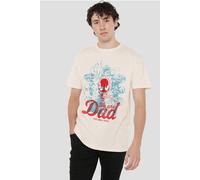 Marvel Venom We Are Dad T-Shirt, Natural | Size: Medium Marvel Natural M