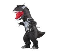 Marvel Venomosaurus Inflatable Costume- Inflatable Adult Costume of Venom Symbiote as Dinosaur with Gloves