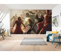 Marvel WALLPAPER MURALS Avengers children and adult bedroom Hulk Iron Man Thor