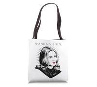 Marvel WandaVision Wanda Pop Art Portrait Tote Bag
