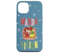 Marvel WandaVision Wanda & Vision Retro TV Artwork Case for iPhone 13