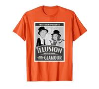 Marvel WandaVision Westview Presents Retro Magician Poster T-Shirt, Men, Orange, X-Large