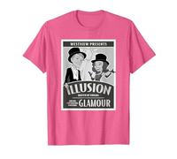 Marvel WandaVision Westview Presents Retro Magician Poster T-Shirt, Men, Pink Heather, 3X-Large