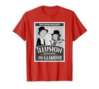 Marvel WandaVision Westview Presents Retro Magician Poster T-Shirt, Men, Red, Medium