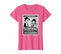 Marvel WandaVision Westview Presents Retro Magician Poster T-Shirt, Women, Pink Heather, Small