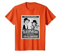 Marvel WandaVision Westview Presents Retro Magician Poster T-Shirt, Youth, Orange, Medium