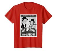 Marvel WandaVision Westview Presents Retro Magician Poster T-Shirt, Youth, Red, X-Small