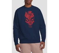 Marvel Webhead Sweatshirt In Navy Navy M