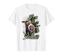Marvel What If Captain Carter Action Pose T-Shirt