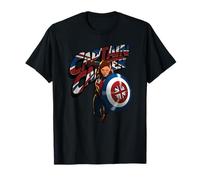 Marvel What IF...? Captain Carter Union Jack T-Shirt