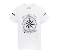 Marvel White Captain Marvel Short Sleeved T-Shirt Womens
