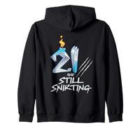 Marvel Wolverine "21 and Still Snikting" 21st Birthday Party Zip Hoodie