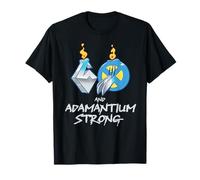 Marvel Wolverine 60 and Adamantium Strong 60th Birthday T-Shirt