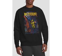 Marvel Wolverine Backstreet Strike Sweatshirt, Black Black S