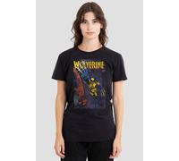 Marvel Wolverine Backstreet Strike T Shirt, Black Black