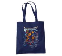 Marvel Wolverine Metal All I Got Left Are Claws Grocery Travel Reusable Tote In Navy Navy