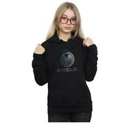 Marvel Women's Agents Of SHIELD Circuits Hoodie in Black | Size: Medium Marvel Black M