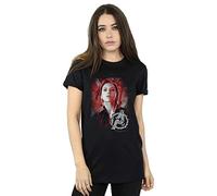 Marvel Women's Avengers Endgame Black Widow Brushed Boyfriend Fit T-Shirt