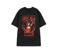 Marvel Womens Black Scarlet Witch Short Sleeved T-Shirt - XXX-Large