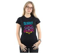 Marvel Women's Captain Saving The Universe Cotton T-Shirt in Black | Size: 2XL Marvel Black 2XL