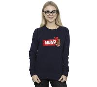 Marvel Women's Chocolate Sweatshirt in Navy | Size: 2XL Marvel Navy 2XL